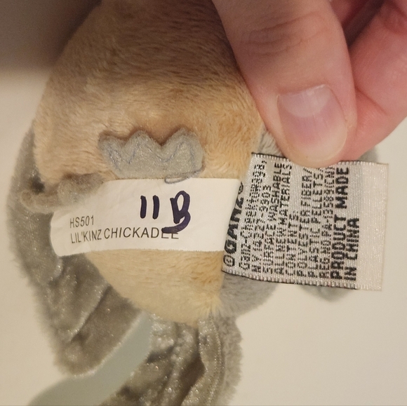 4” Lil’ Kinz Ganz Webkinz Chickadee Bird Plush Stuffed Animal - Picture 10 of 11